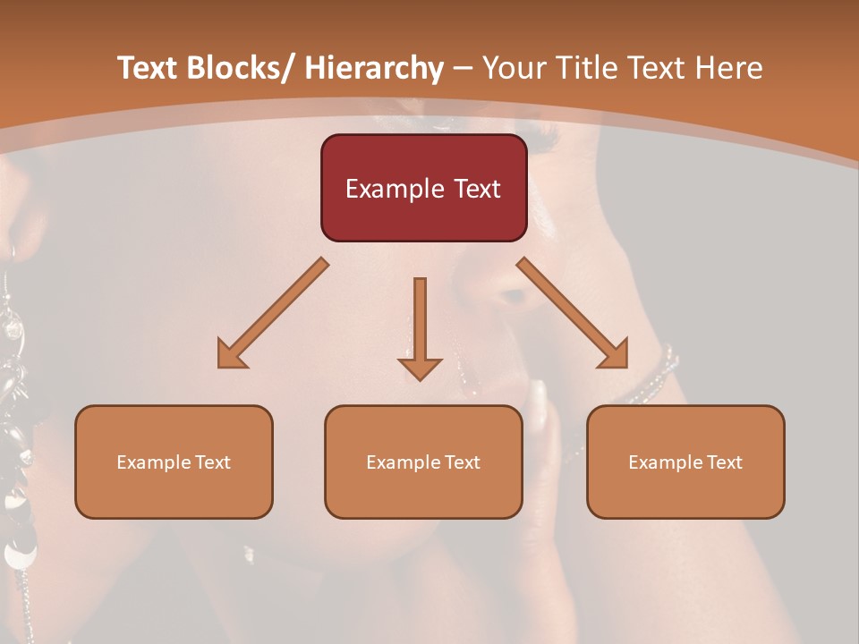 African Ghanese Sadness PowerPoint Template