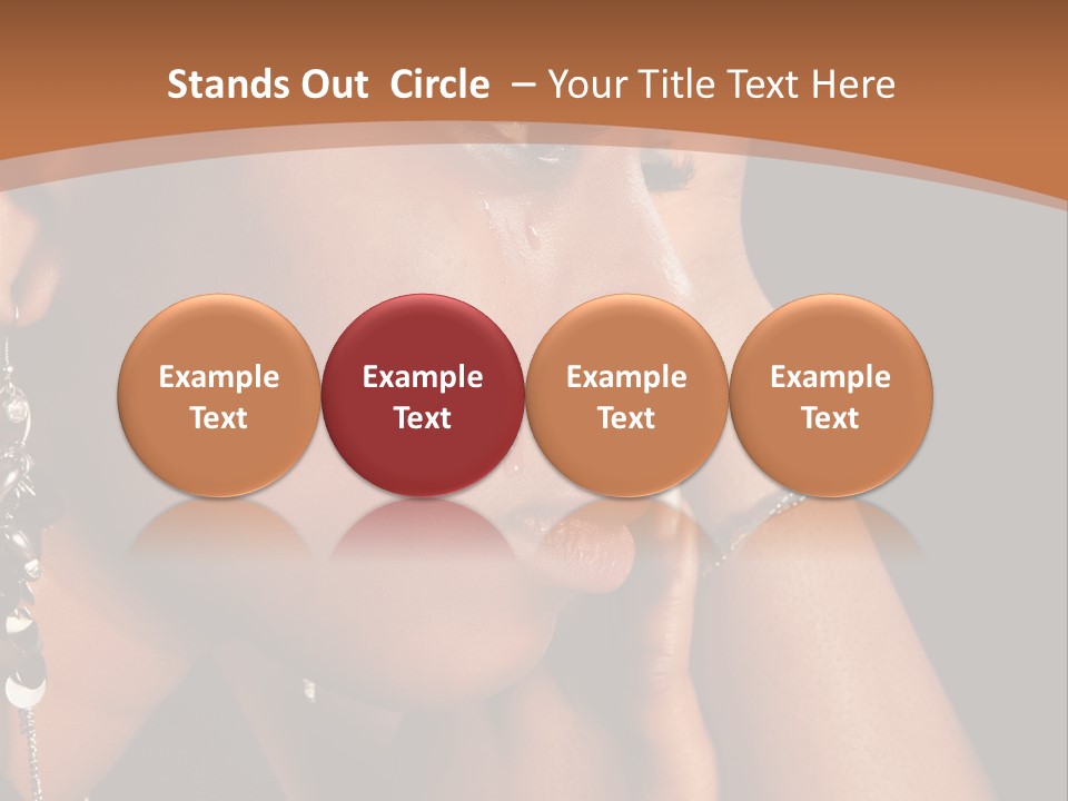 African Ghanese Sadness PowerPoint Template