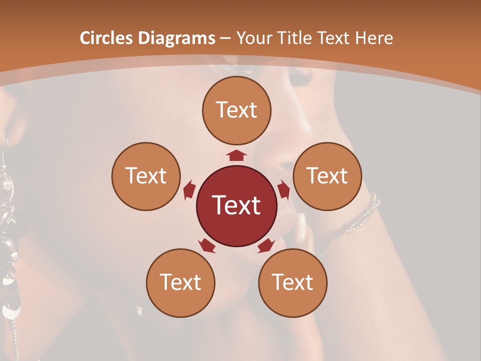 African Ghanese Sadness PowerPoint Template