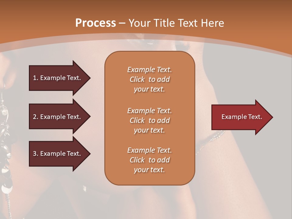 African Ghanese Sadness PowerPoint Template