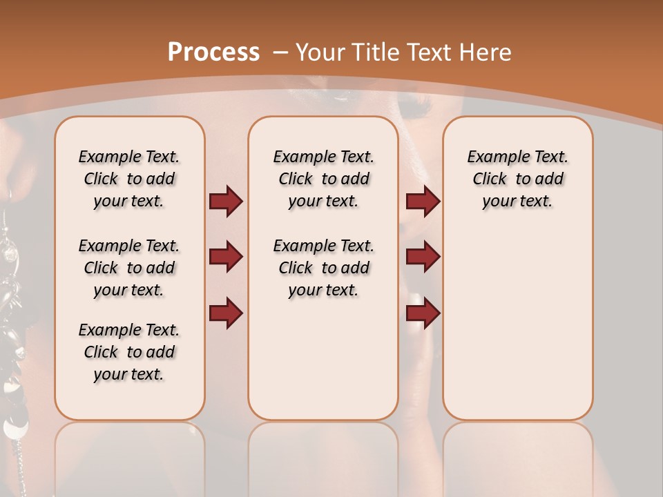 African Ghanese Sadness PowerPoint Template