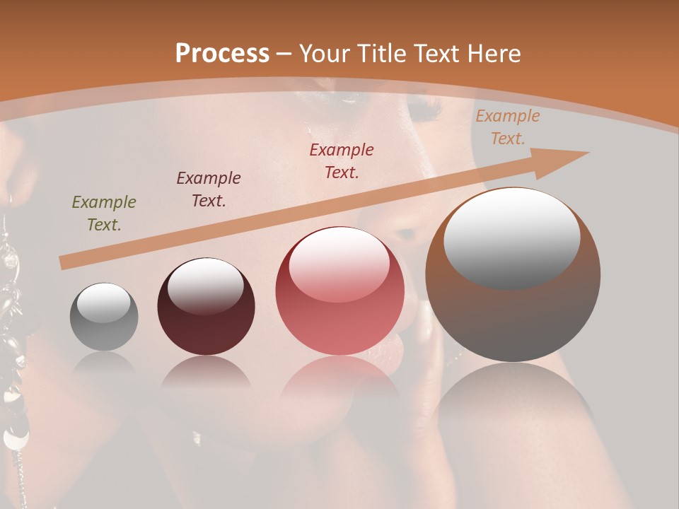 African Ghanese Sadness PowerPoint Template