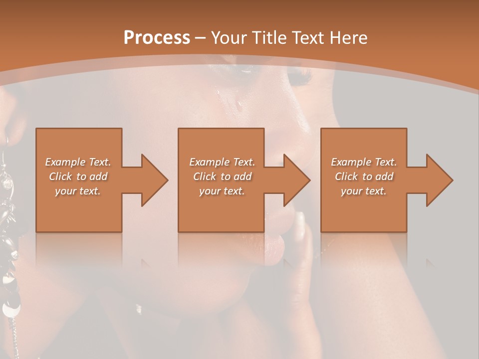 African Ghanese Sadness PowerPoint Template