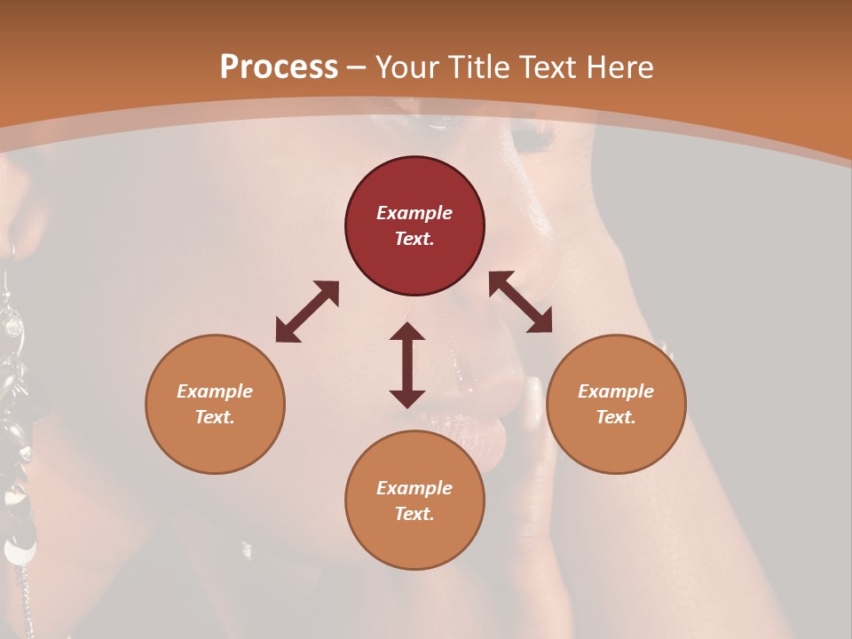 African Ghanese Sadness PowerPoint Template