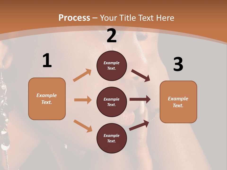 African Ghanese Sadness PowerPoint Template