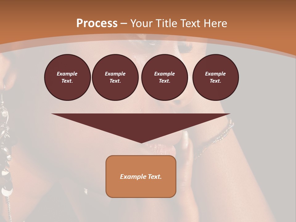 African Ghanese Sadness PowerPoint Template