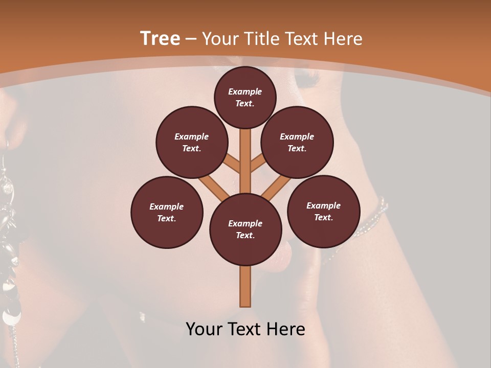 African Ghanese Sadness PowerPoint Template