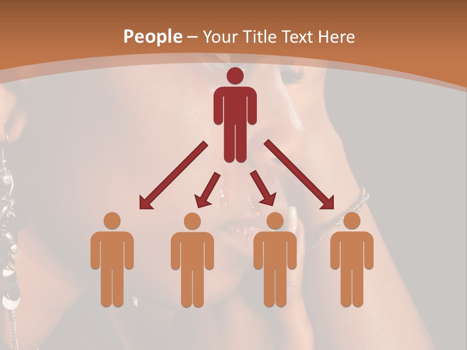 African Ghanese Sadness PowerPoint Template