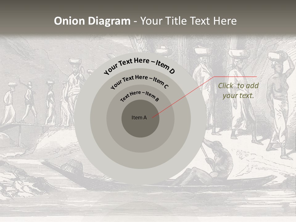 Revival Slavery Illustrated PowerPoint Template