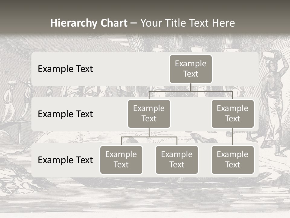 Revival Slavery Illustrated PowerPoint Template