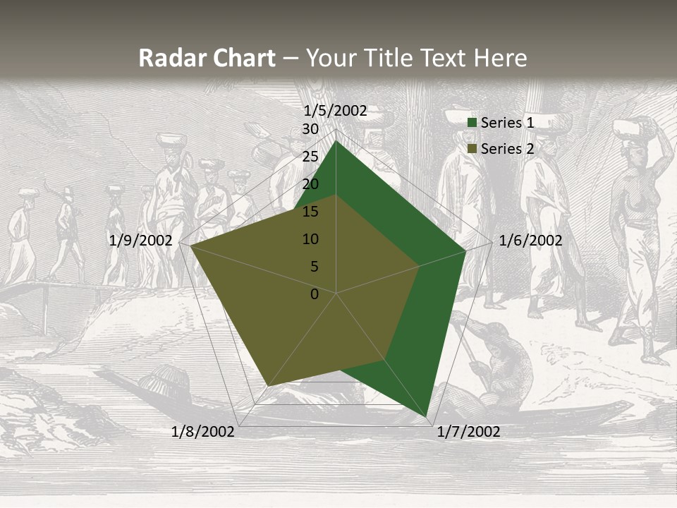 Revival Slavery Illustrated PowerPoint Template