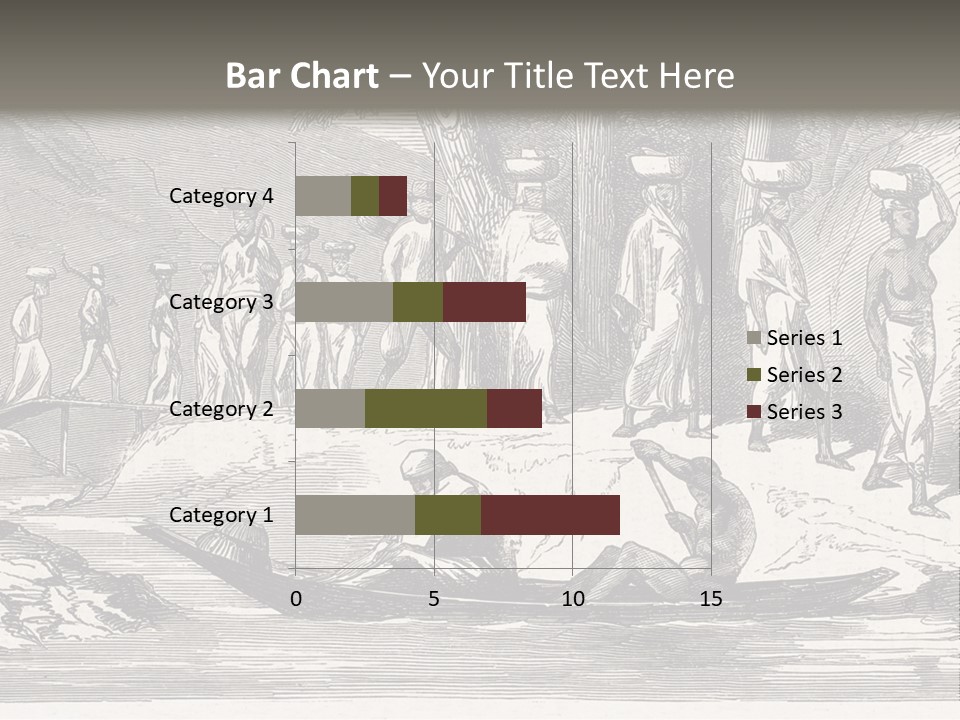 Revival Slavery Illustrated PowerPoint Template