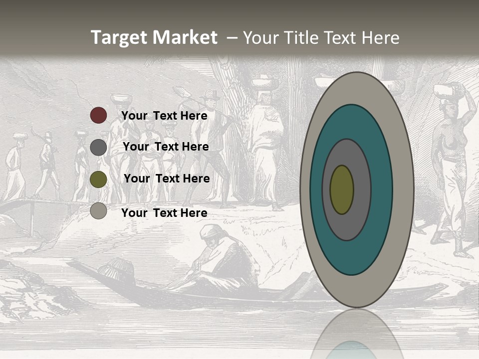 Revival Slavery Illustrated PowerPoint Template