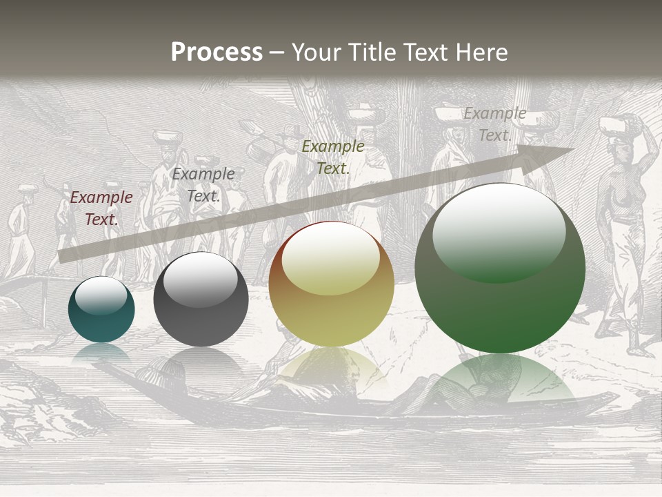 Revival Slavery Illustrated PowerPoint Template