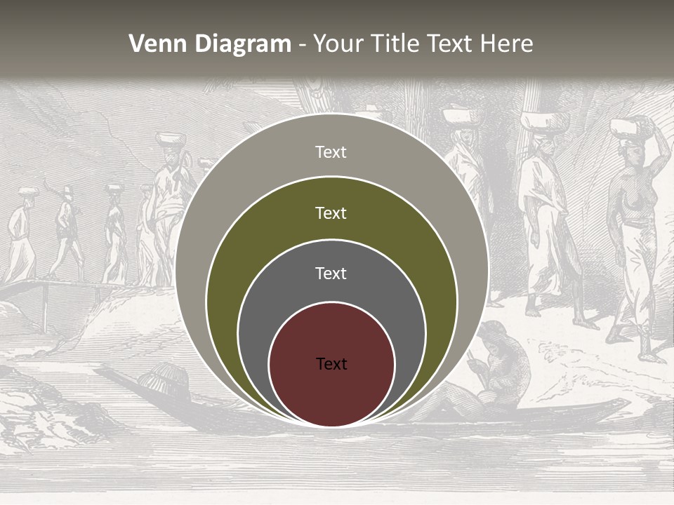 Revival Slavery Illustrated PowerPoint Template