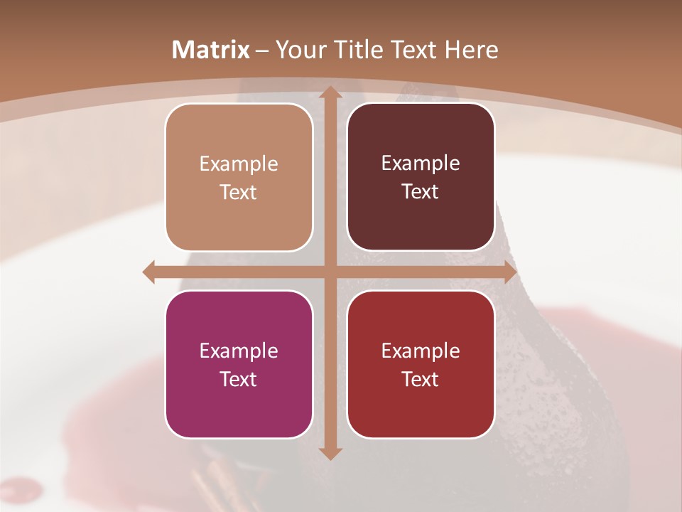 Anise Glaze Sauce PowerPoint Template