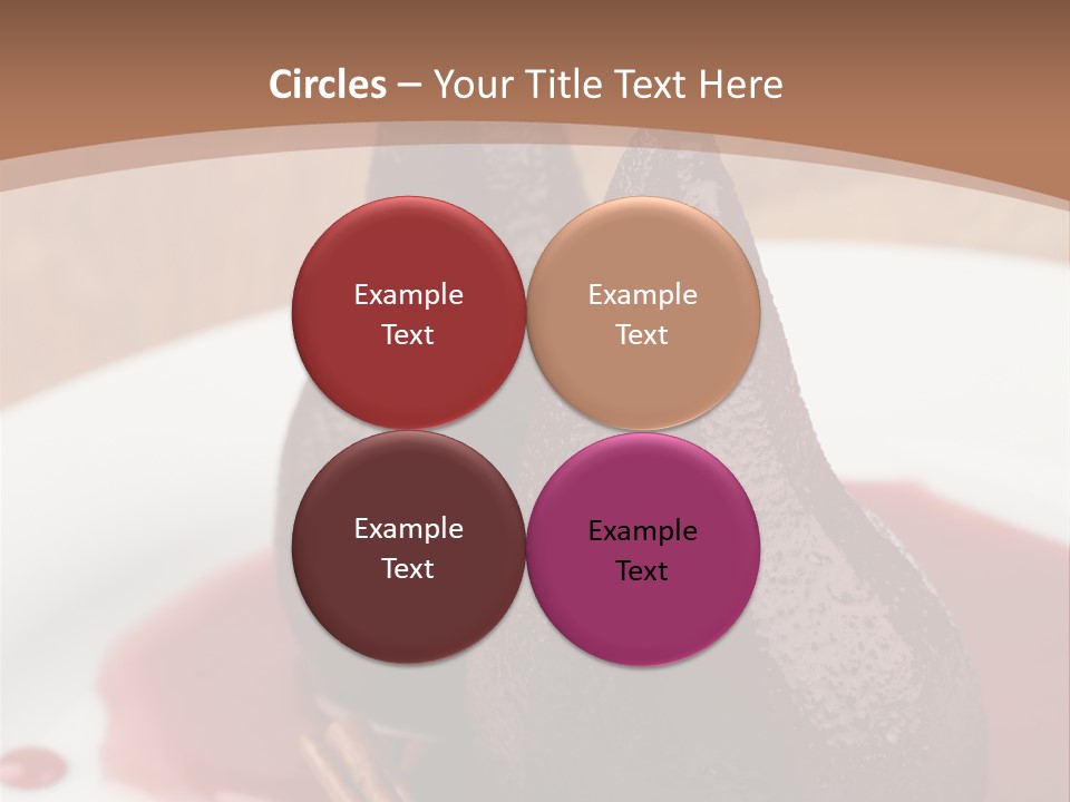 Anise Glaze Sauce PowerPoint Template