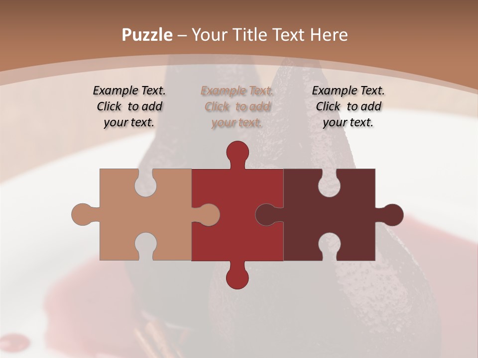 Anise Glaze Sauce PowerPoint Template