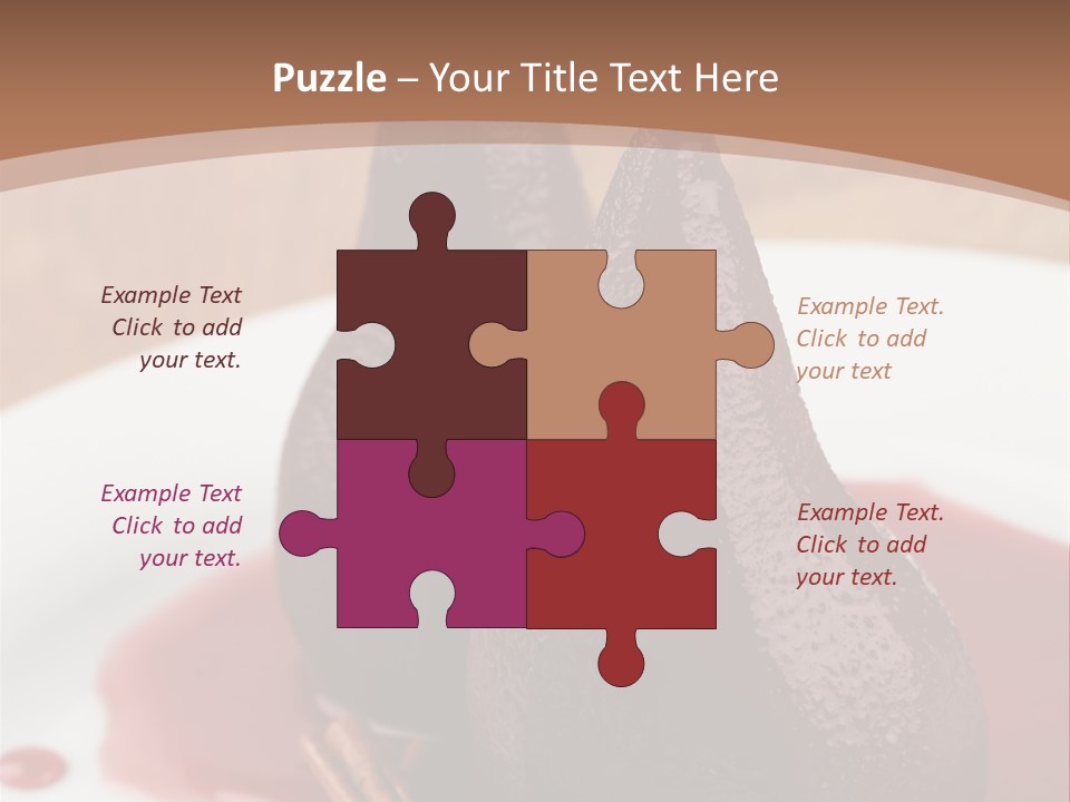 Anise Glaze Sauce PowerPoint Template