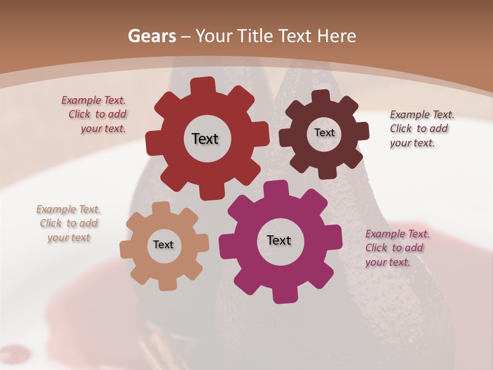 Anise Glaze Sauce PowerPoint Template