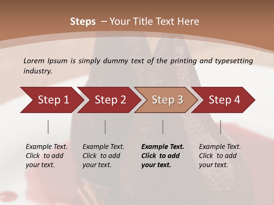 Anise Glaze Sauce PowerPoint Template