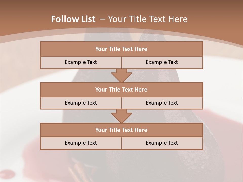 Anise Glaze Sauce PowerPoint Template