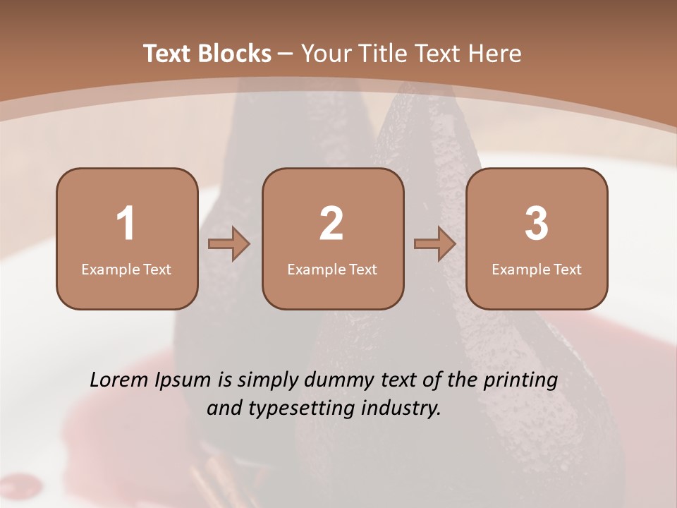 Anise Glaze Sauce PowerPoint Template