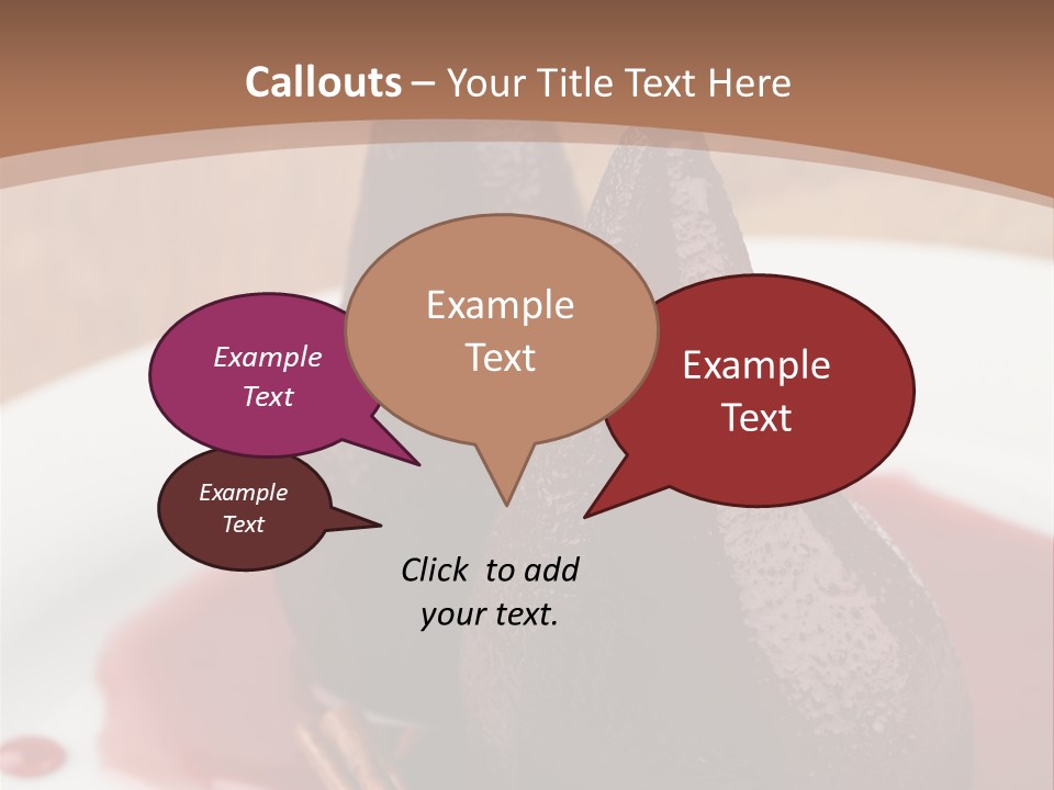 Anise Glaze Sauce PowerPoint Template