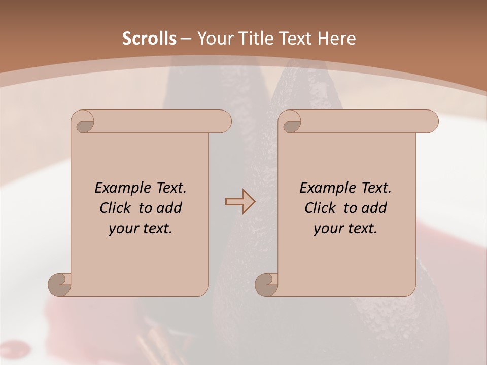 Anise Glaze Sauce PowerPoint Template