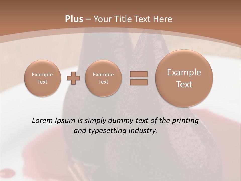 Anise Glaze Sauce PowerPoint Template