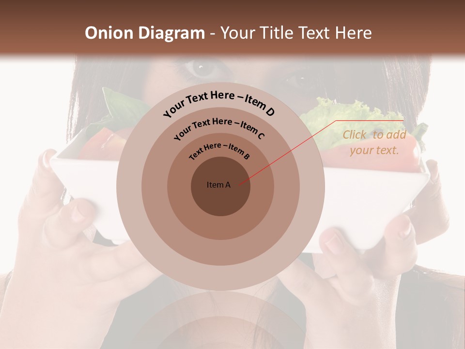 Vegetarian Salad Fitness PowerPoint Template