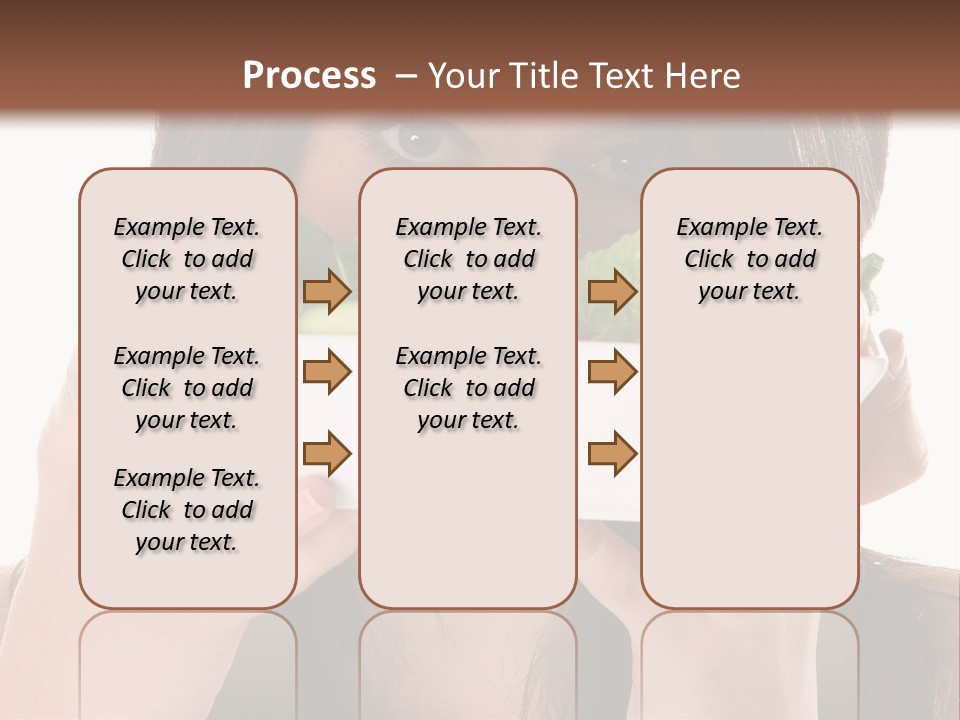 Vegetarian Salad Fitness PowerPoint Template