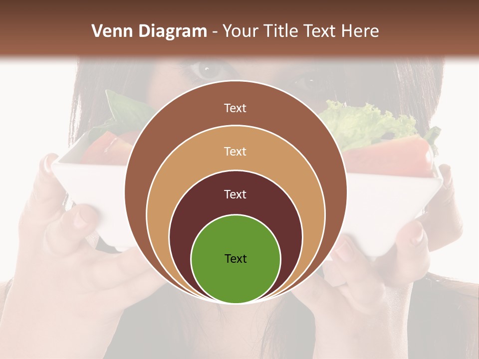 Vegetarian Salad Fitness PowerPoint Template