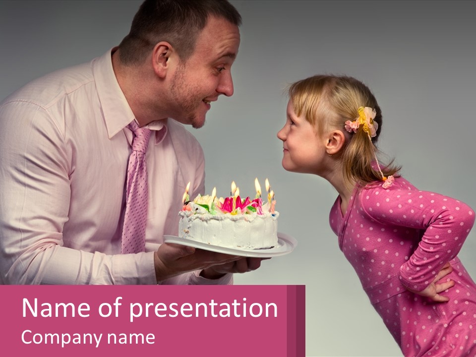 People Hat Adult PowerPoint Template
