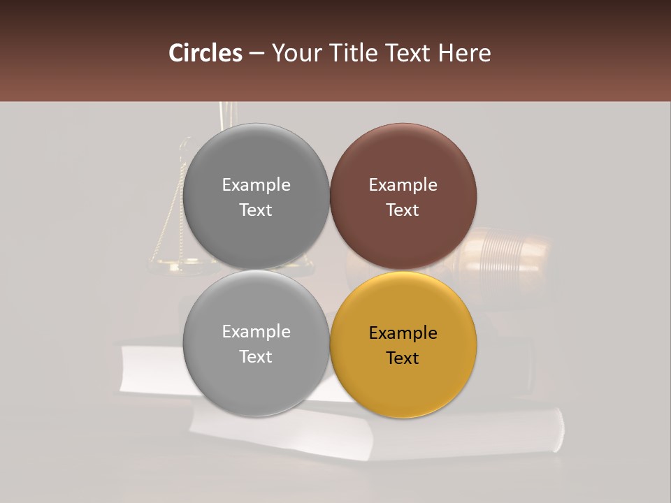 Sentence Wooden Lawyer PowerPoint Template