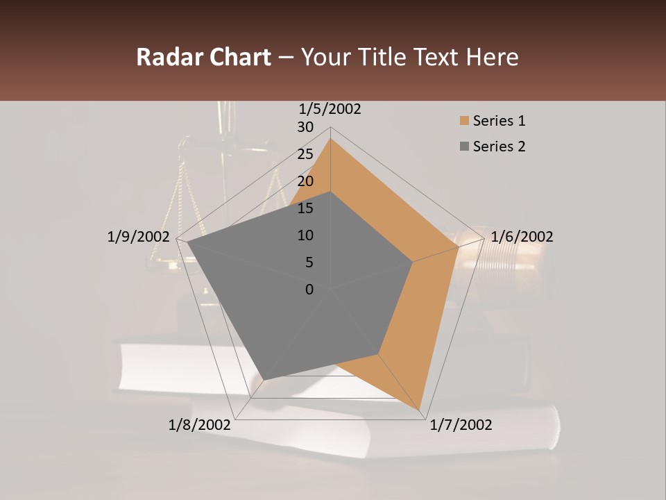 Sentence Wooden Lawyer PowerPoint Template