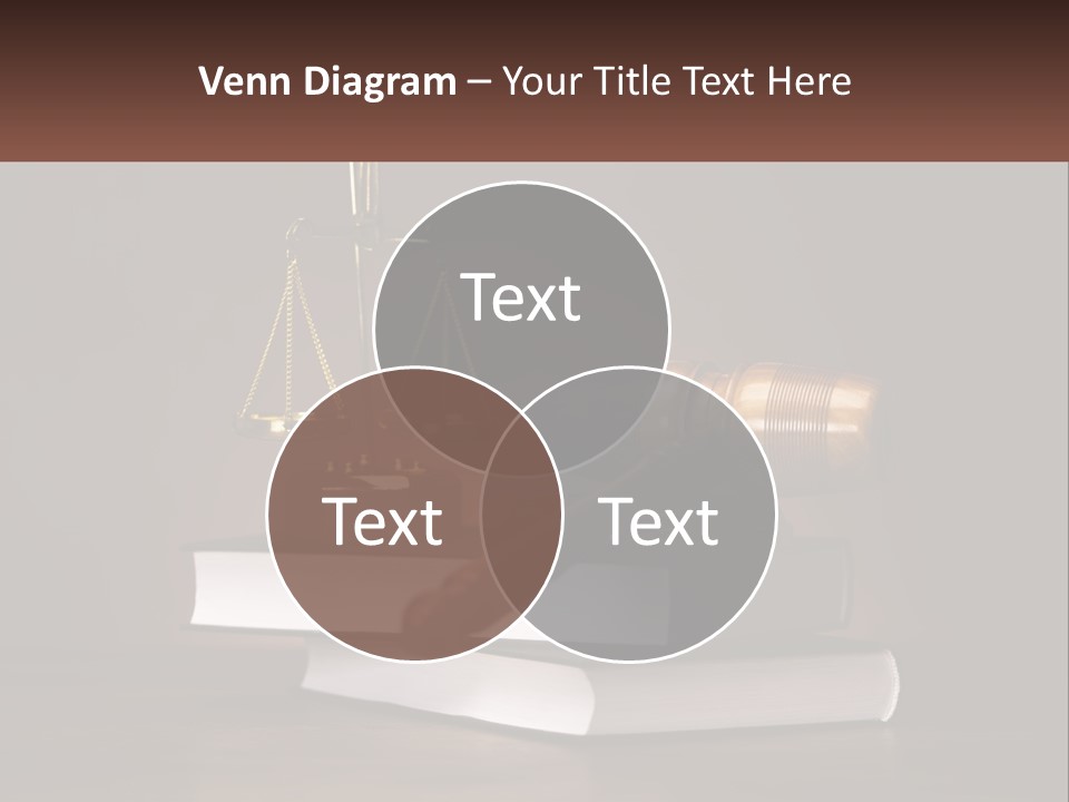 Sentence Wooden Lawyer PowerPoint Template