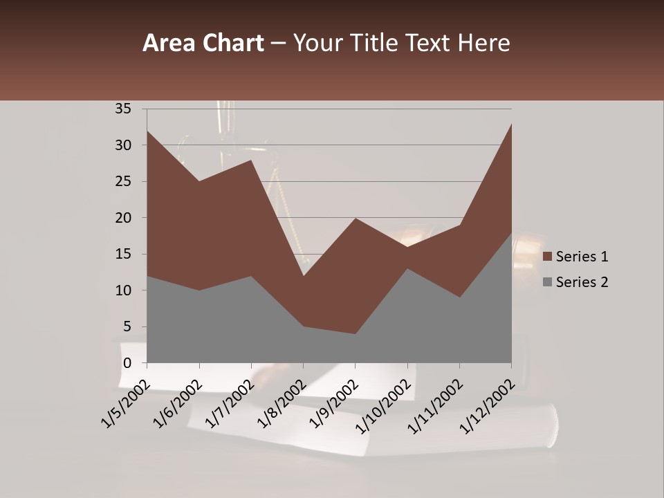 Sentence Wooden Lawyer PowerPoint Template
