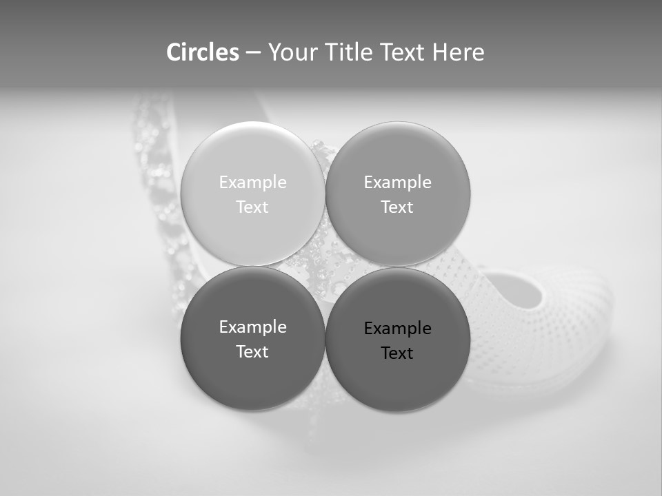 Horizontal Elegance Married PowerPoint Template