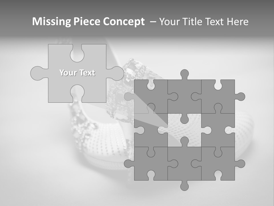 Horizontal Elegance Married PowerPoint Template