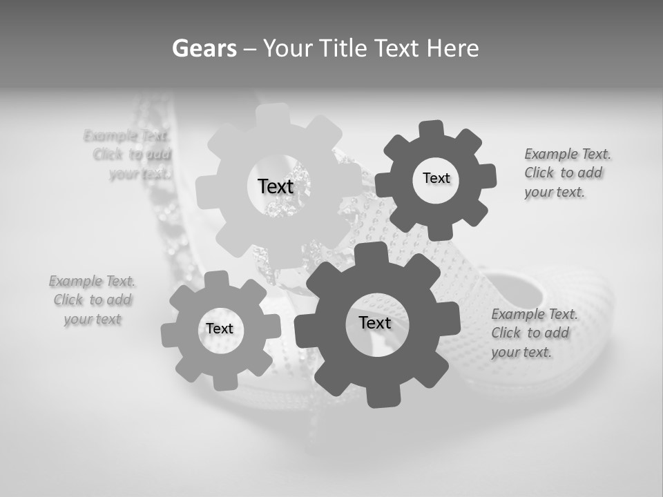 Horizontal Elegance Married PowerPoint Template