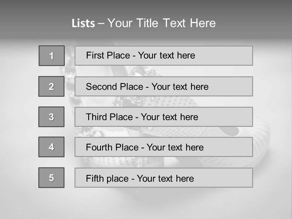 Horizontal Elegance Married PowerPoint Template