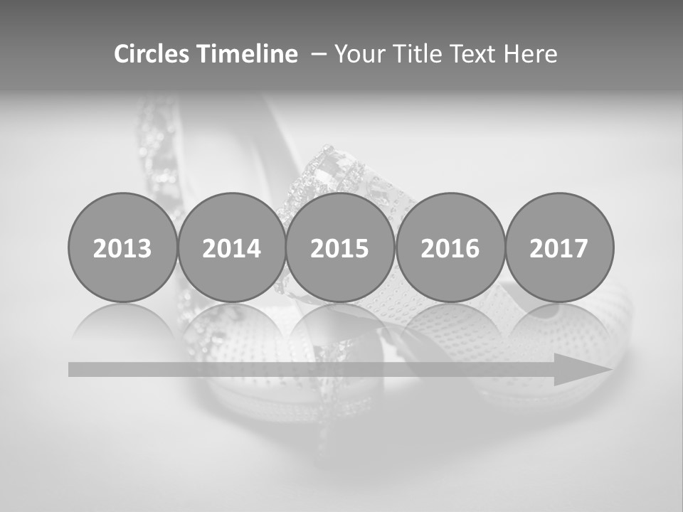 Horizontal Elegance Married PowerPoint Template