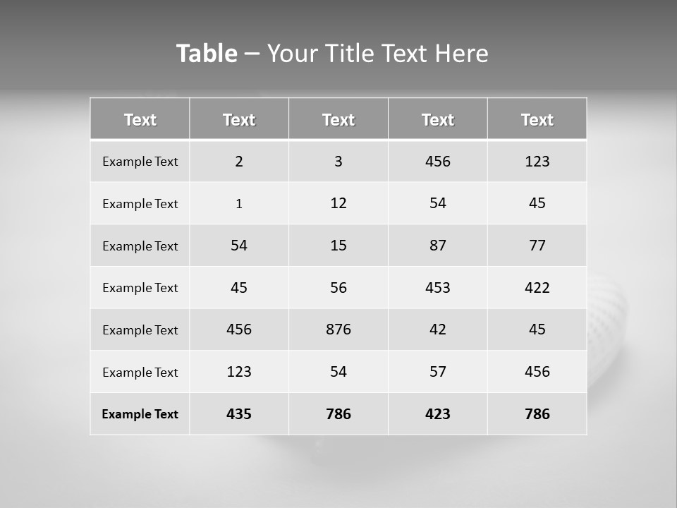 Horizontal Elegance Married PowerPoint Template