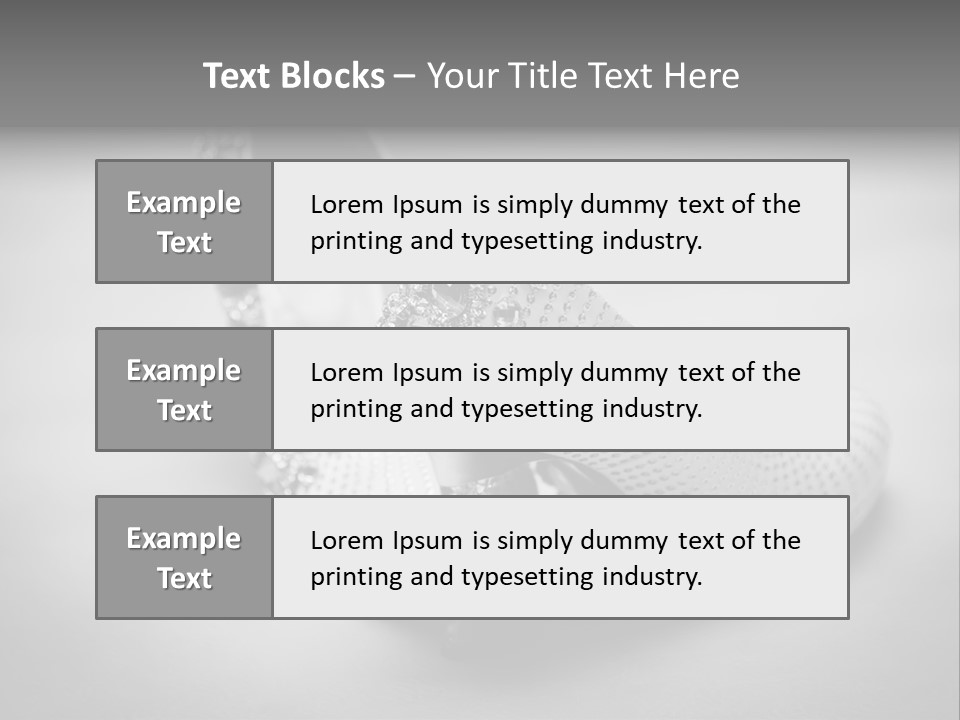 Horizontal Elegance Married PowerPoint Template