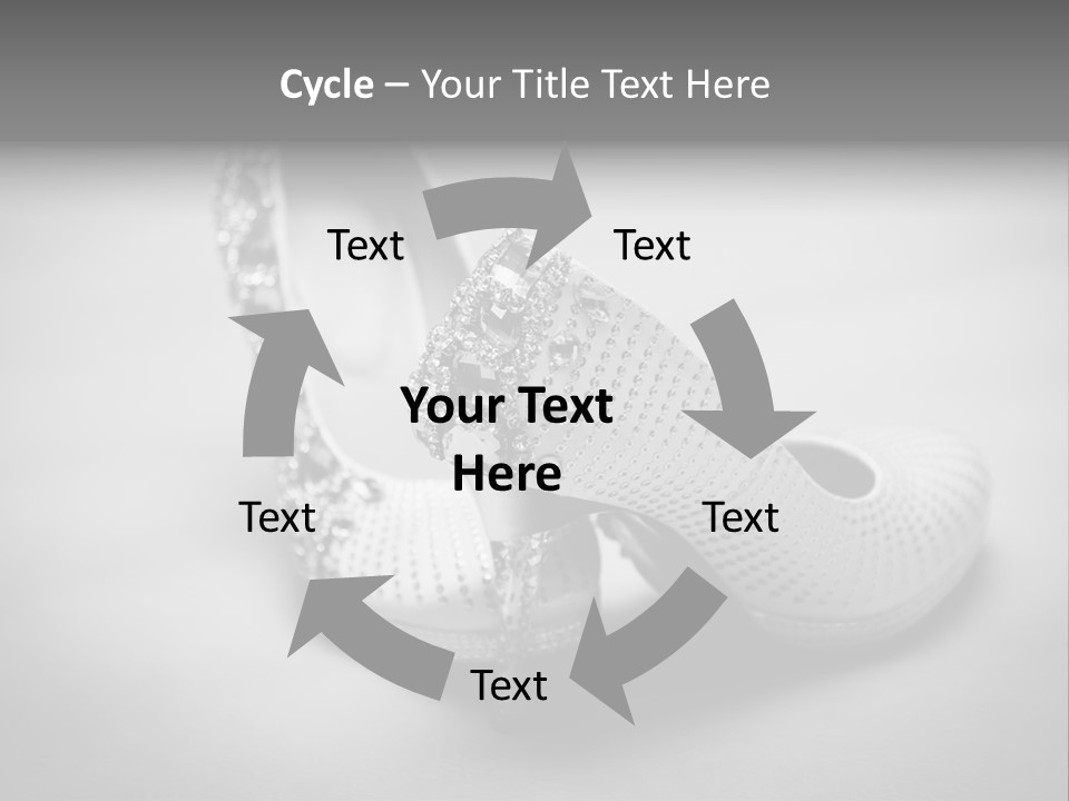 Horizontal Elegance Married PowerPoint Template