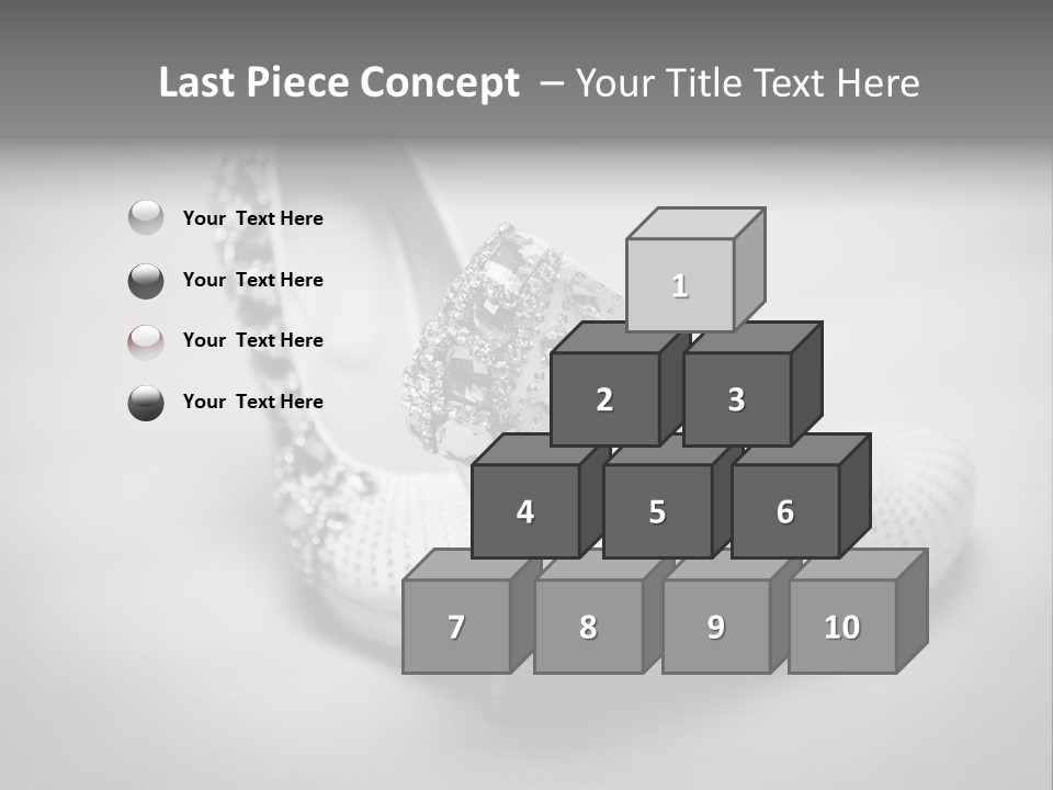 Horizontal Elegance Married PowerPoint Template