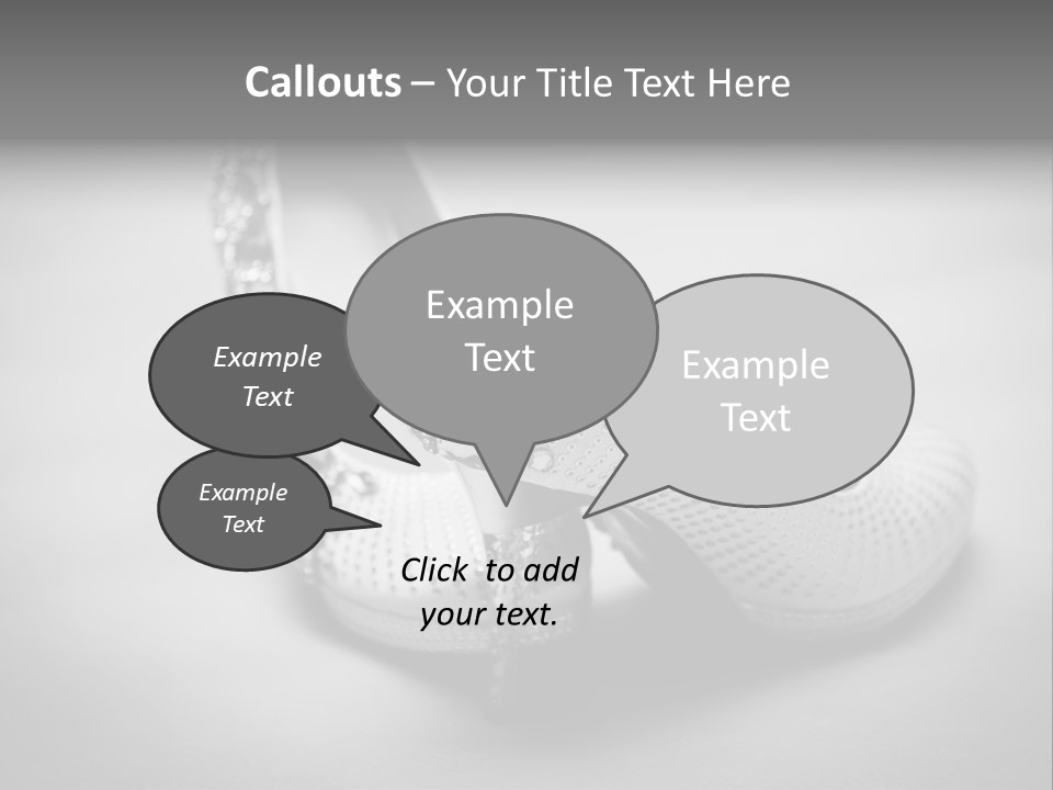 Horizontal Elegance Married PowerPoint Template