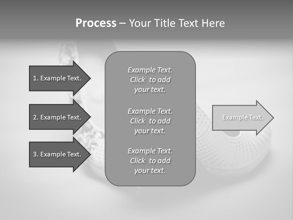 Horizontal Elegance Married PowerPoint Template