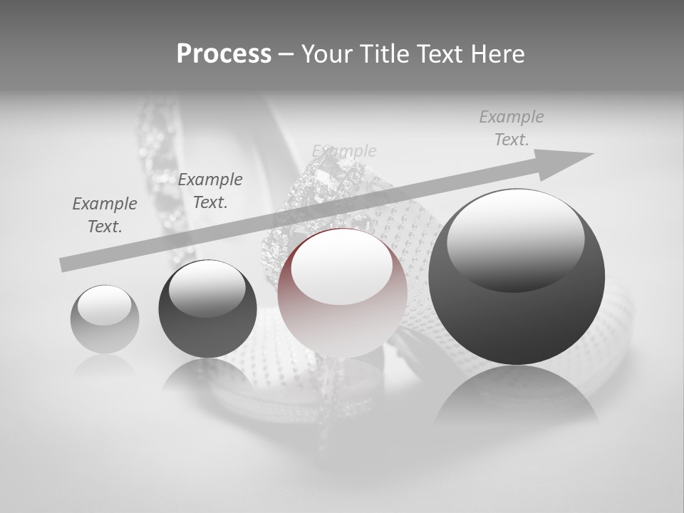 Horizontal Elegance Married PowerPoint Template